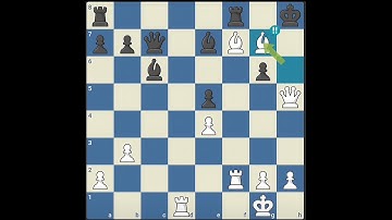 2 nước đi thiên tài hạ gục cao thủ trên chess.com