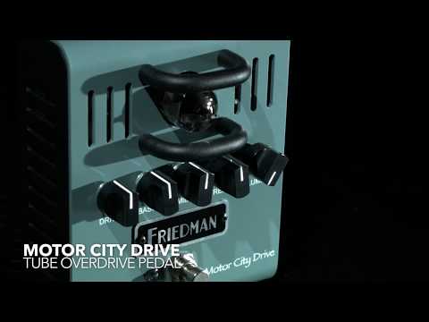 Friedman Motor City Drive Tube Overdrive Pedal | Gear4music
