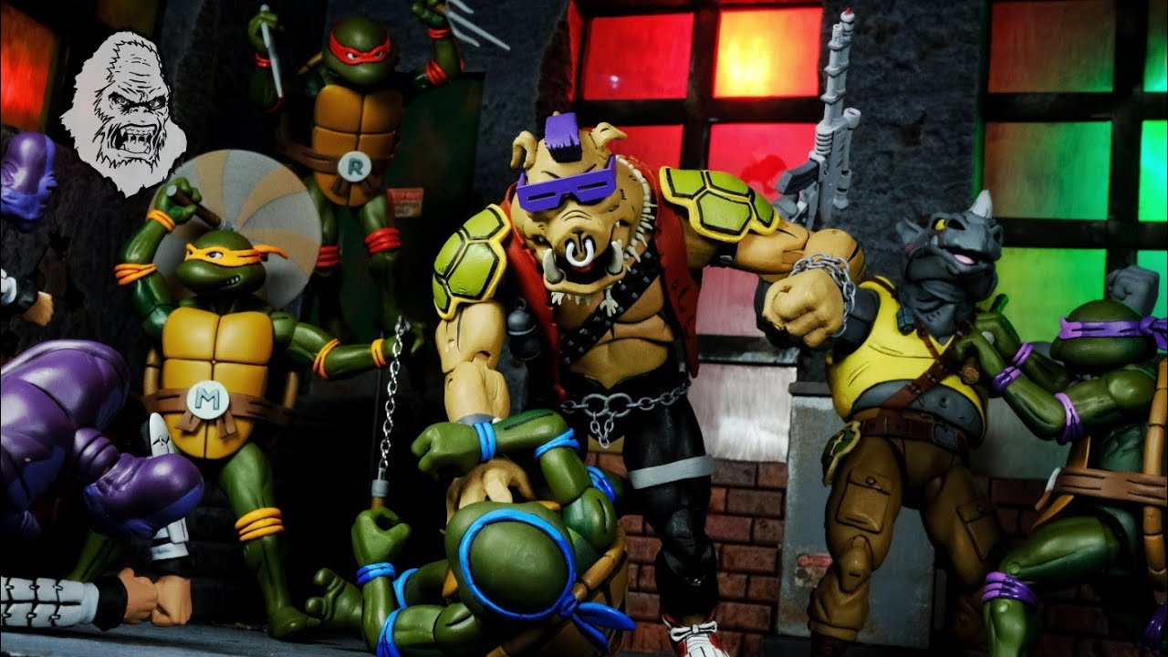 rocksteady and bebop neca