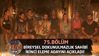 Gönüllülerde Ikinci Eleme Adayı Belli Oldu 75 Bölüm Survivor