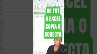 Pasa datos de TXT a Excel en segundos (¡y con actualización automática!)