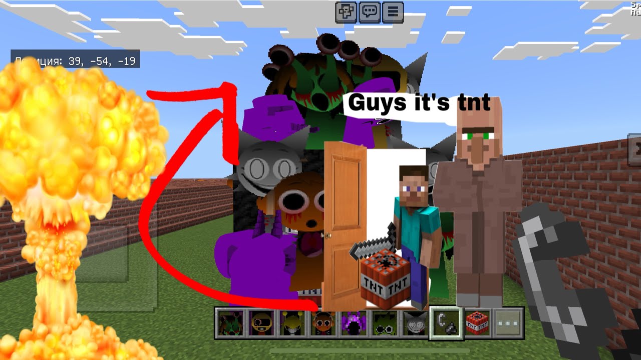 	Huge TNT Explosion in Minecraft!💣🤯