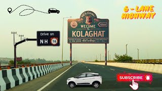 Drive on NH 16 Final Part || Beautiful 6 Lane Highway