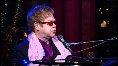 Elton John & Leon Russell - "Hey Ahab" 2/9 Letterman (TheAudioPerv.com)