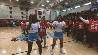 Skyline Cheerleaders Dance With Staff | Homecoming Pep Rally