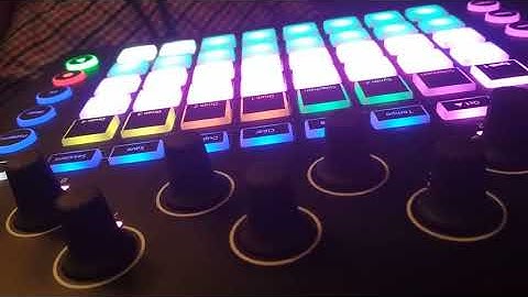 Novation circuit session with the circuitpack from Ali the Architekt