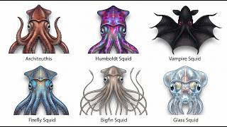 Every Squid Species Explained