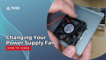 Changing Your 3D Printer Power Supply Fan - How to Video