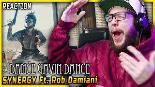 GROOVES LIKE A B*TCH!! Dance Gavin Dance - Synergy (Feat. Rob Damiani) REACTION / REVIEW