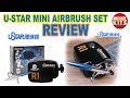 U-Star Mini Airbrush Set Compressor - Review
