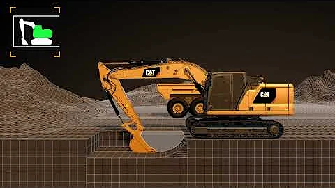Next Generation Excavator: Cat® Connect Technology - E Fence Cab Avoidance Source