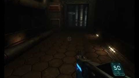 DOOM 3 Walkthrough Part 11 - Monorail Skybridge
