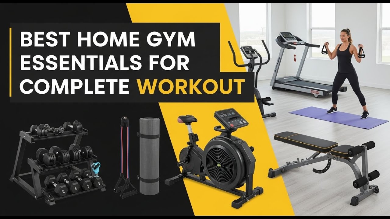 TOP 5 BEST Home Gym Essentials for Complete Workout 2026 - YouTube
