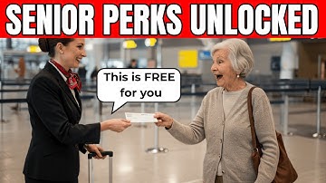 Flying After 70? These 11 Airline Benefits Are Hidden From You!