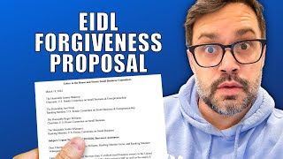 EIDL Forgiveness Proposal to Congress