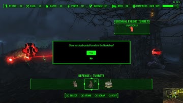 Virtual Eyebot Turrets Fallout 4 Mod