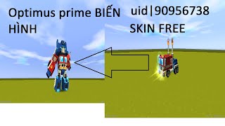 Thử Test Skin Optimus Prime Free Trong Mini World Transformers