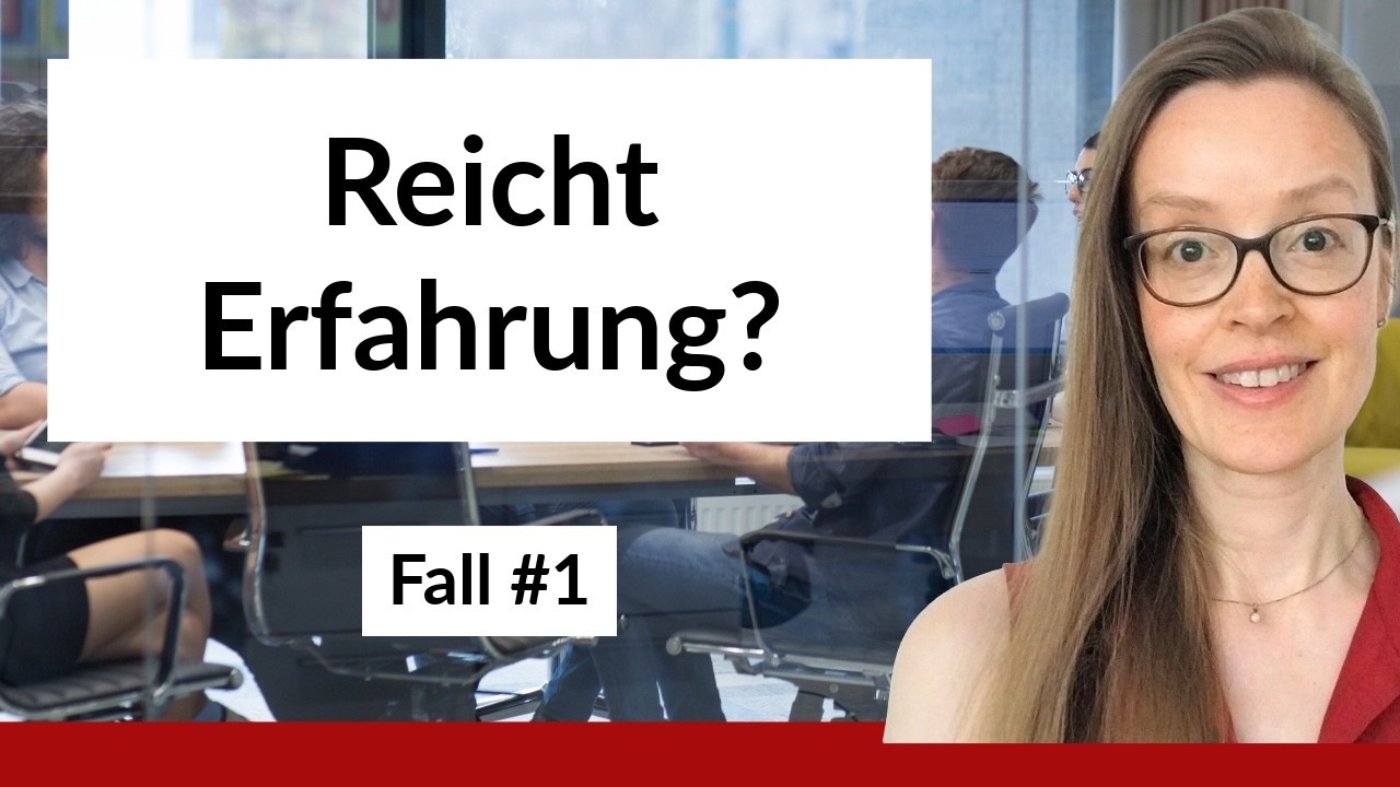 Geschäftsidee kommentiert: HR-Beratung mit 15 Jahren Erfahrung, trägt das? | Fall #1