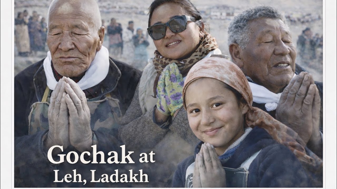 Gochak Procession,1st Tibetan Month in Leh Ladakh 2nd day.