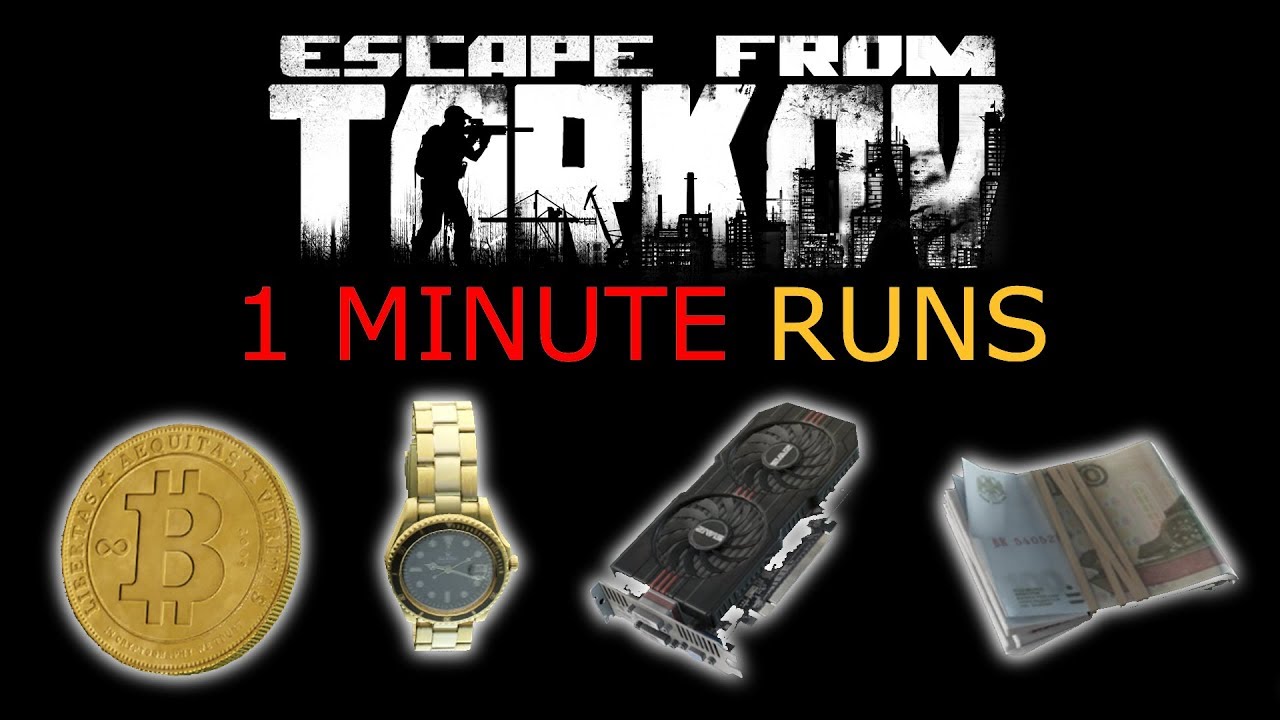 1 Minute Runs Escape From Tarkov Bitcoin Rolex 3d Cards - 