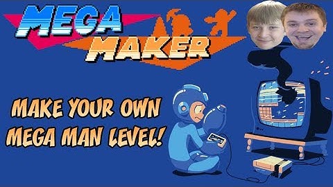 Mega Maker Level Building Tutorial | Create Your Own Mega Man Levels!!! | Mega Man Maker