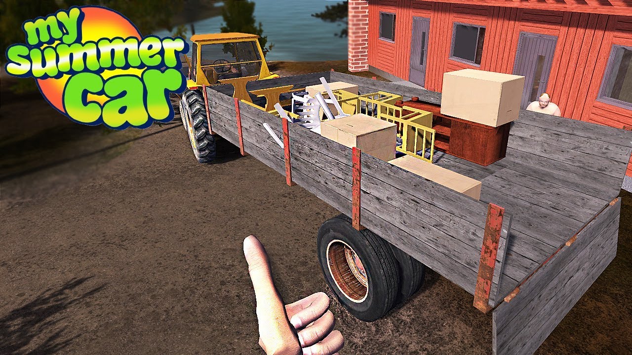 My summer car комбайн. Как перевернуть трактор в my summer car. Как перевернуть трактор в my summer car. Kemket трактор my summer car. Трактор kekmet.