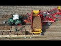 Kartoffelernte 2019 in Niedersachsen - Einblick in den Betriebsablauf - Potato harvest in Germany 4K