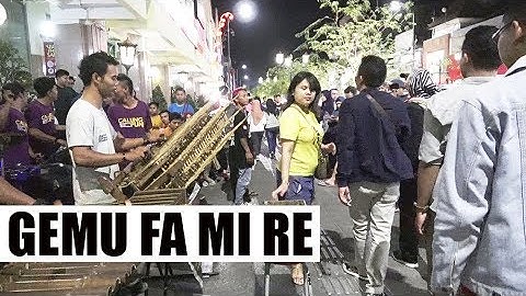 GEMU FA MI RE -- PENGAMEN CALUNG FUNK MALIOBORO YOGYAKARTA