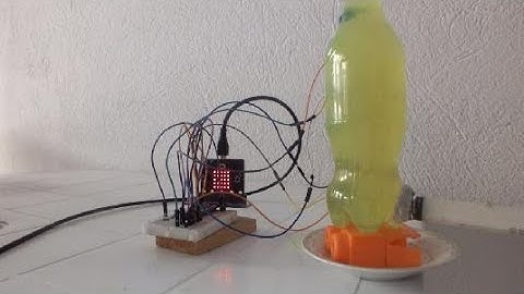 Water level measurement system controlled by Micro:bit