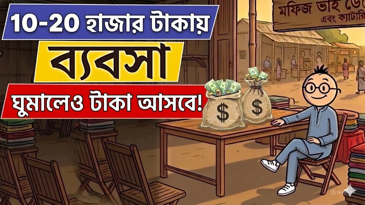 ঘুমালেও আয়! ১০ হাজার টাকা দিয়ে শুরু করুন ৩টি Passive Income Idea