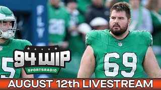 94WIP LIVE From Eagles Training Camp: The Latest On Landon Dickerson