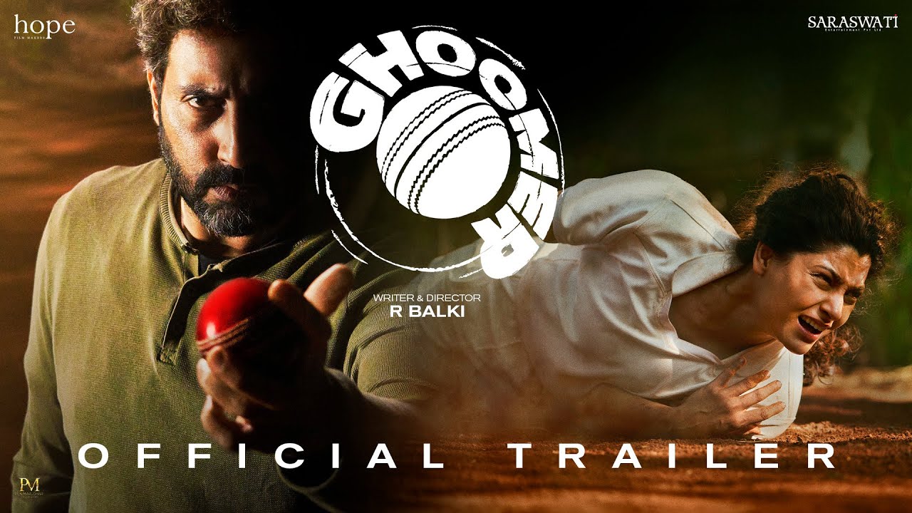 Ghoomer    Official Trailer  Shabana Abhishek Saiyami Angad  R Balki