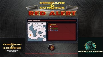 Command and Conquer Red Alert Remastered Skirmish Gameplay USSR– MAP: Hades Frozen Over 2