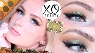 Chatty GRWM 💚 XO Beauty NATIVE Palette!! 🐛🐝 Glam Green Eyes