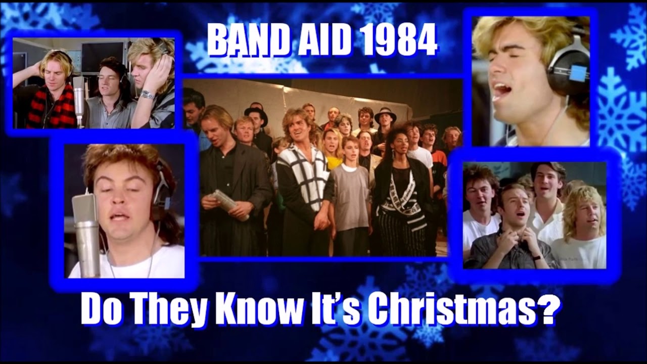 Band Aid 1984 Do they know it's Christmas YouTube