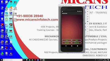 Restaurant Food Ordering Android Project
