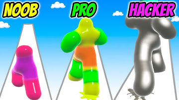 Blob Friends 3D - NOOB vs PRO vs HACKER