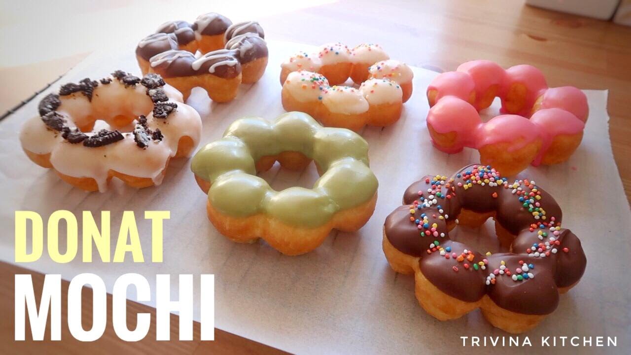 ⁣RESEP DONAT MOCHI MUDAH, KENYAL & ENAK BANGET! | MOCHI DONUTS