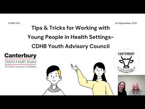 Tips & Tricks for Working with Young People in Health Settings