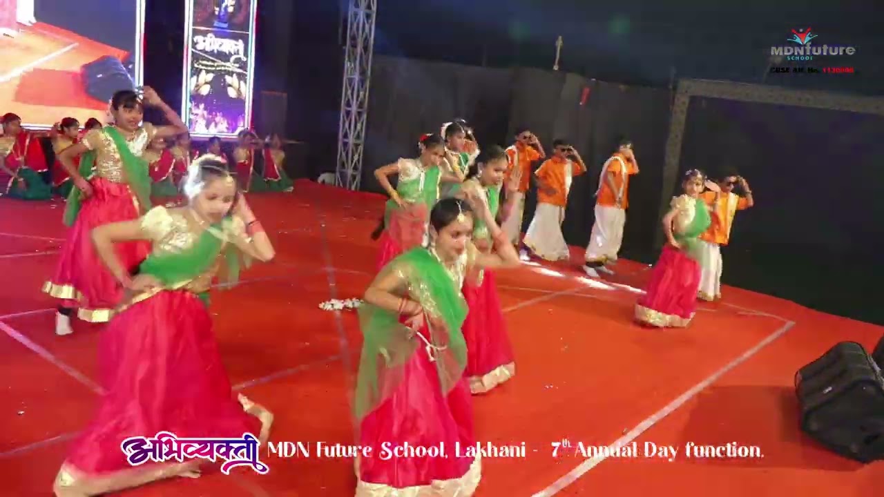 South Indian Fusion Dance | Grade 4 Daffodil | Abhivyakti 2025-26 | MDN Future School