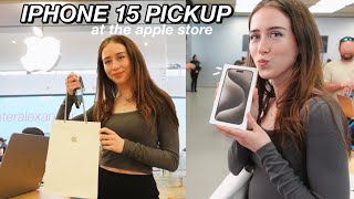 Picking Up The New Iphone 15 Pro Max Apple Store Vlog