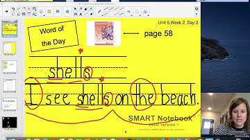 Fundations Level 1 Unit 6, Week 2, Day 2