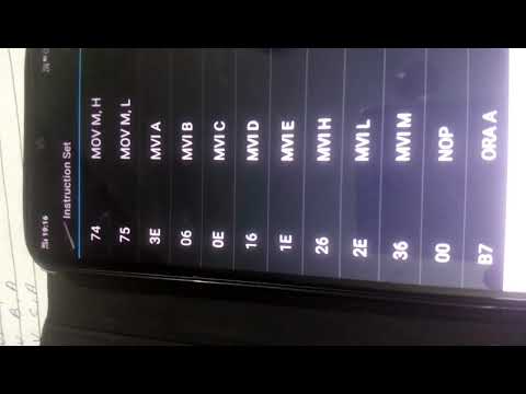 8085 program simulator using app