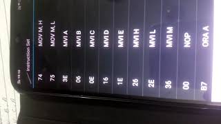 8085 program simulator using app screenshot 1