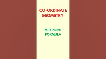 Midpoint Formula | Coordinate Geometry Class 10 | SSC Maharashtra