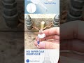 LOOLIFL 502 Super Glue – Quick Dry Cyanoacrylate Adhesive for Leather, Rubber, Glass, Wood & Metal