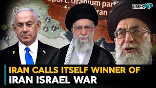 Iran Calls Itself Winner Of Iran-Israel War