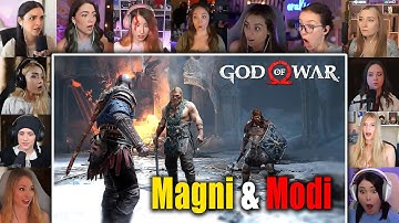 ALL GIRLS REACT TO GOD OF WAR (2018) FULL GAME CUTSCENES|REACTION MASHUP|2025|GAME MOVIE|PART 6