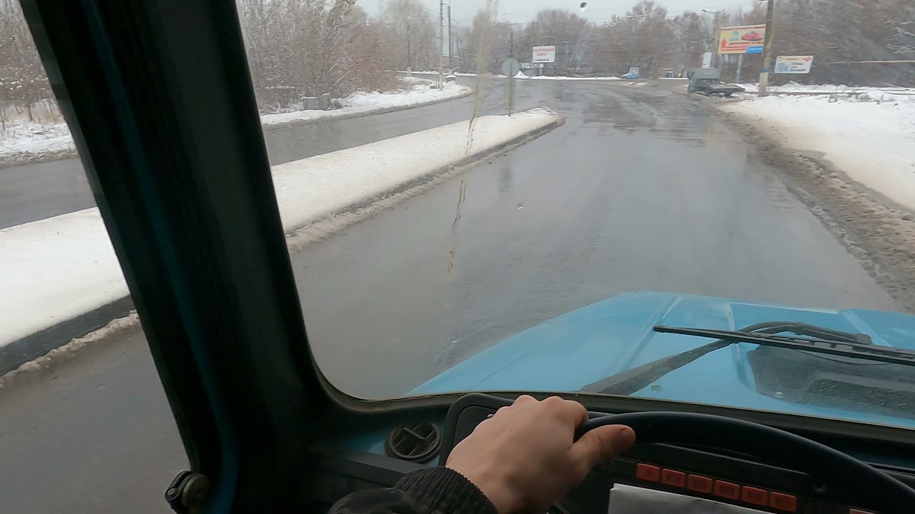 2 часть.Категория \"Е\" вождение в автошколе по городу.Как сдаётся ...