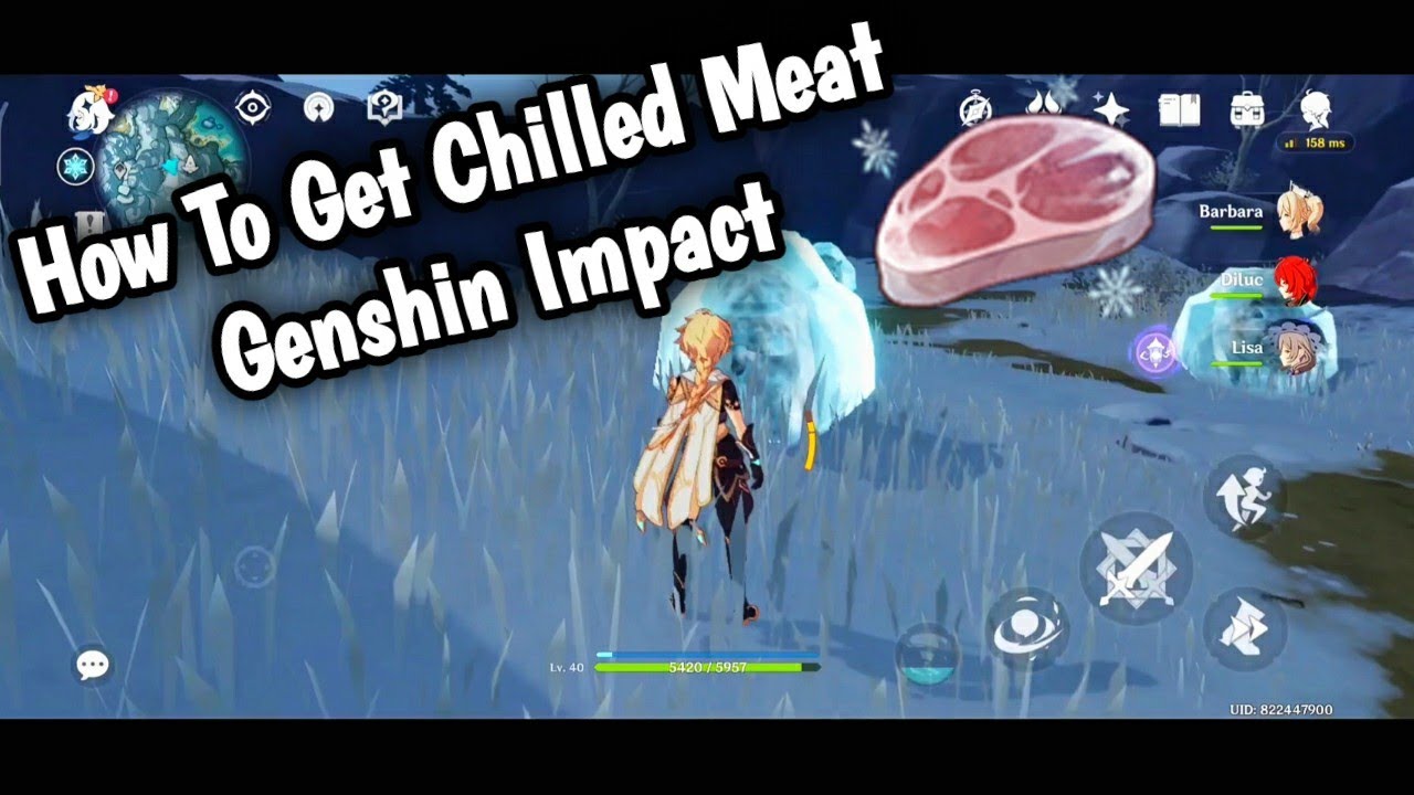 Cara Dapat Daging Dingin Genshin Impact How To Get Chilled Meat
